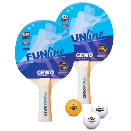 Zestaw GEWO Double Fun + siatka na każdy stół Flexx