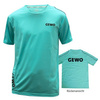 T-shirt Gewo Performance "Promo GEWO" seledynowy