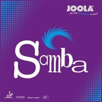 Zestaw dla dzieci: Deska JOOLA Rossi junior + Okładzina JOOLA Samba 2.00 mm na bekhend + Okładzina JOOLA Samba 2.0 mm na forhend